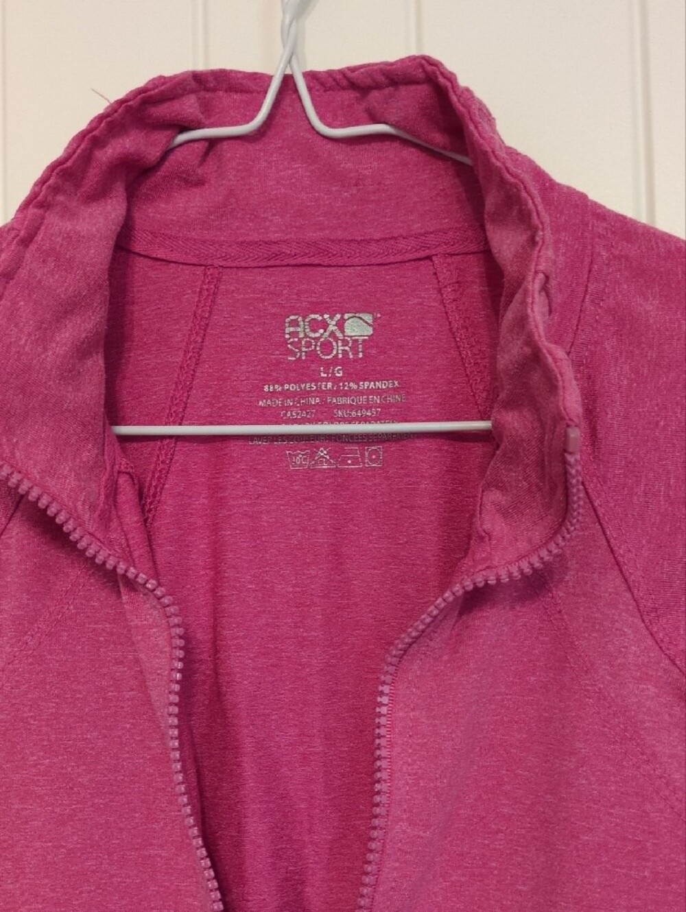 Rock & Republic Women's Raspberry Zip-Front Utility Jacket - Picture 2 of 7